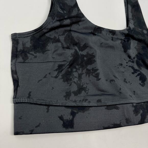Jenni Intimates NWT Women's Square Neck Bralette SZ M Gray Tiedye Lightweight - Picture 3 of 6